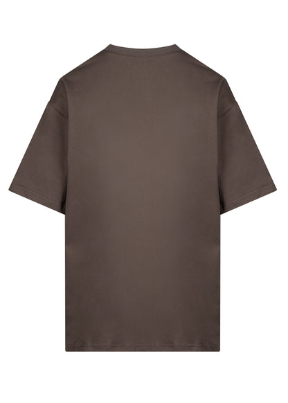 T-shirt Long Taupe
