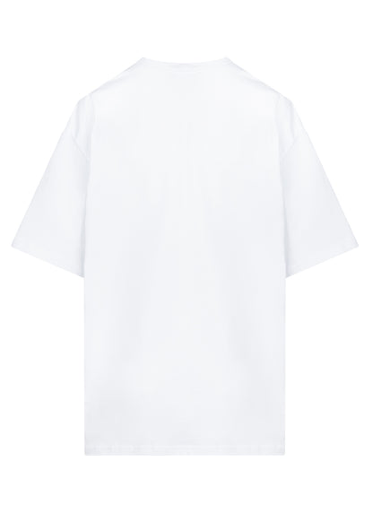 T-shirt Long White