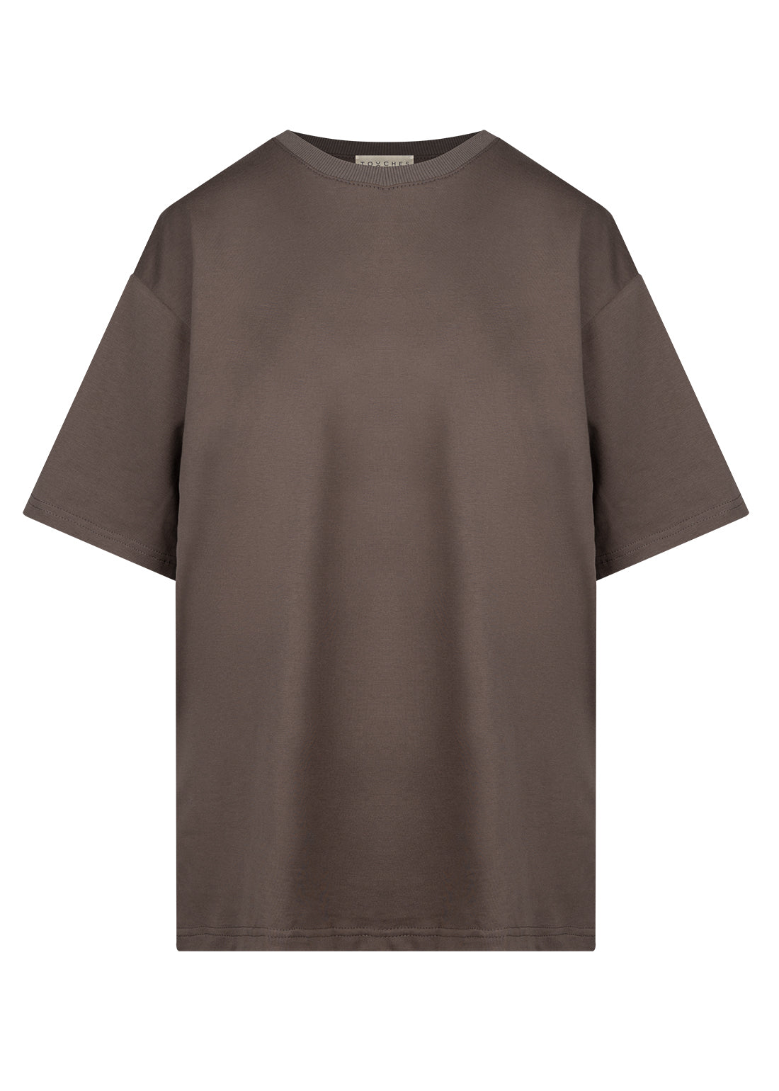 T-shirt Long Taupe