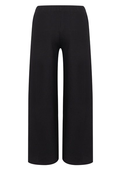Spodnie Waffle Black