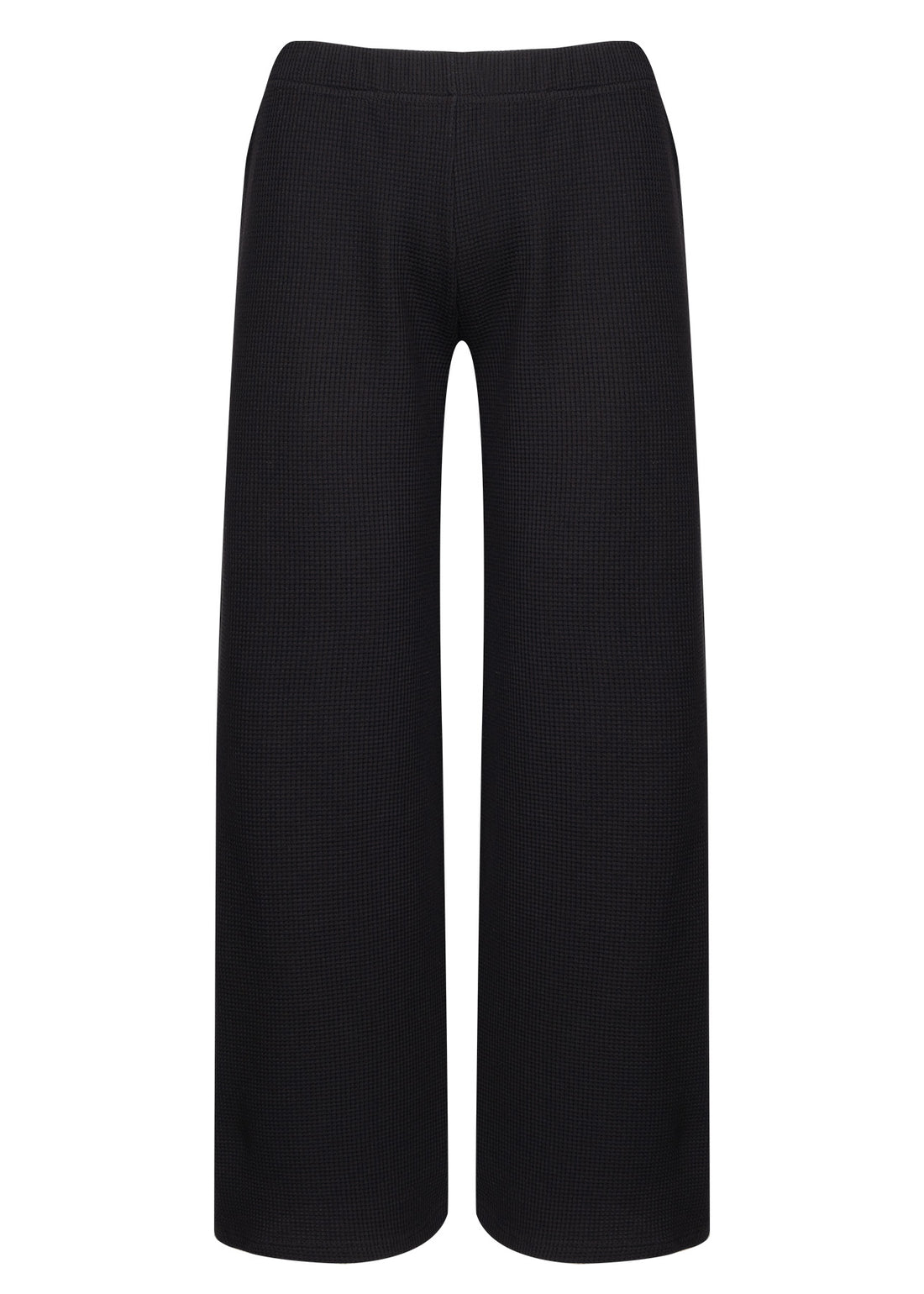 Spodnie Waffle Black