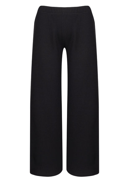 Spodnie Waffle Black