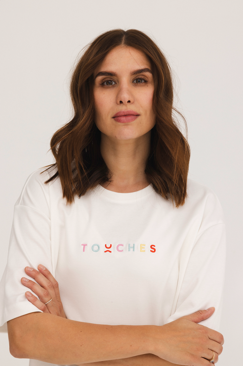 T-shirt Long Touches Off White