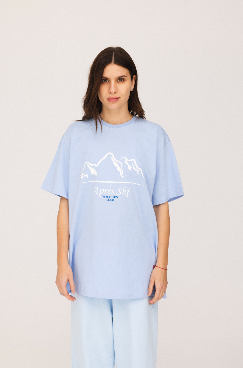 T-shirt Après-Ski Baby Blue