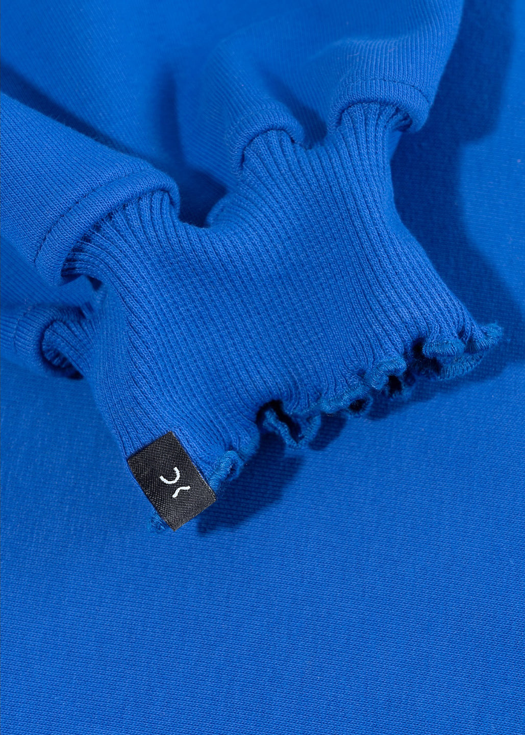 Crewneck Ribbed Kobalt