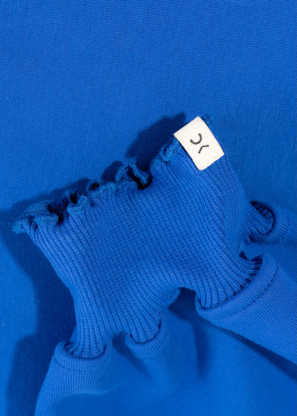 Crewneck Ribbed Kobalt