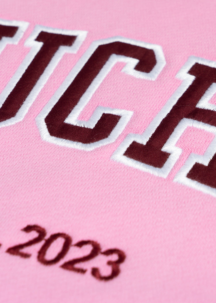 Crewneck Touches Pink