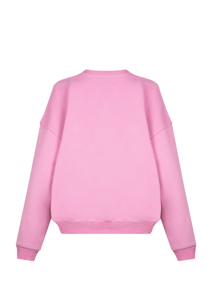 Crewneck Touches Pink