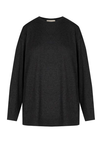 Longsleeve Melange Graphite