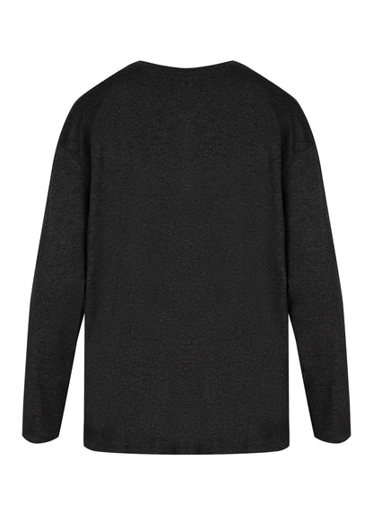 Longsleeve Melange Graphite