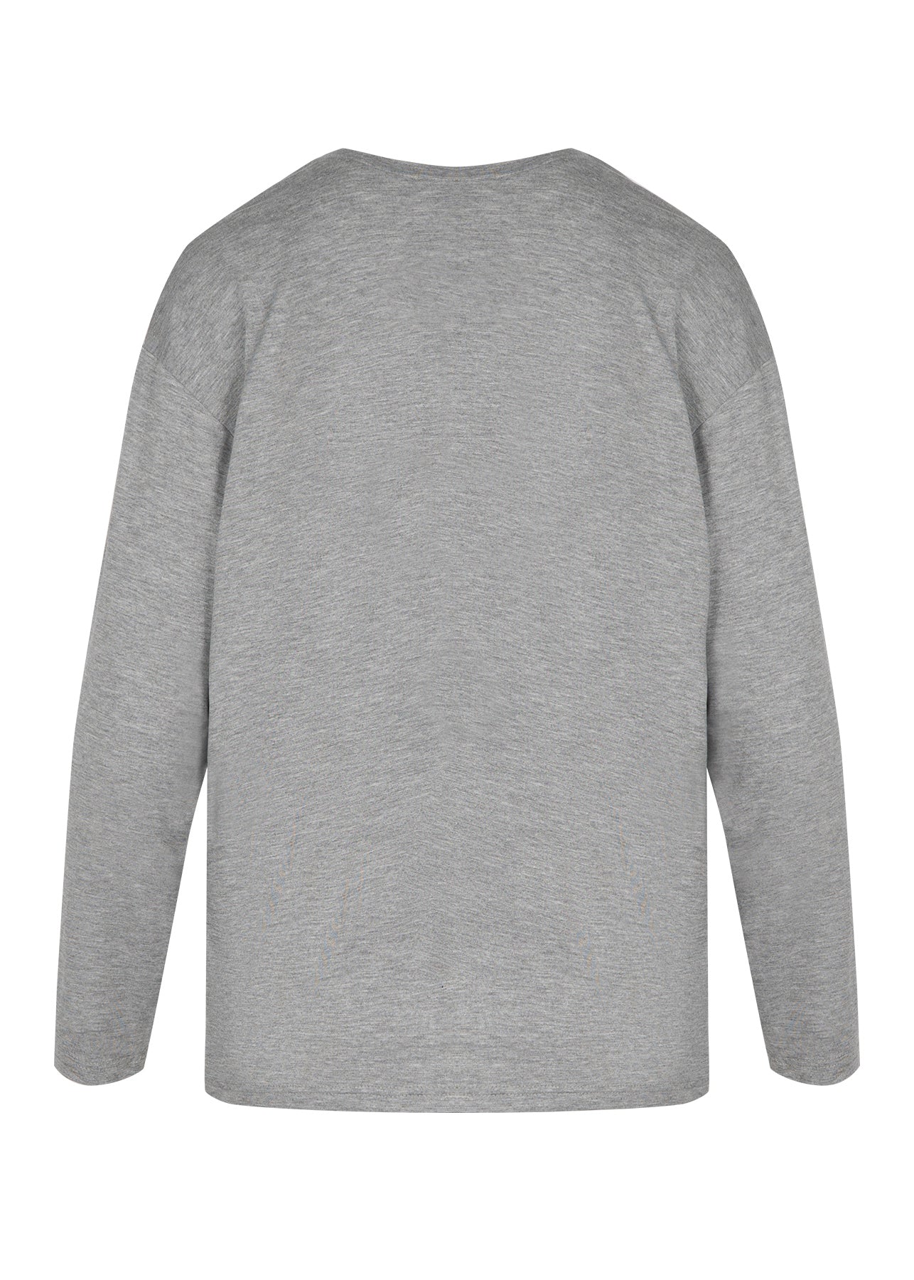 Longsleeve Melange Grey