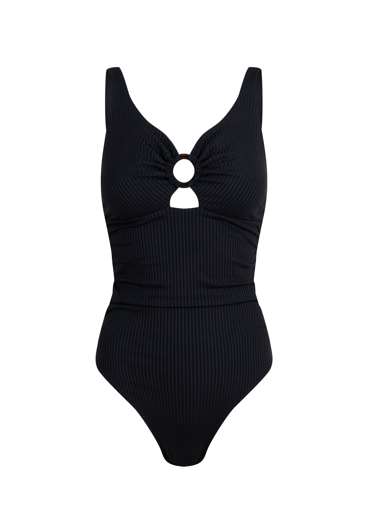 Kostium Mykonos Ribbed Black
