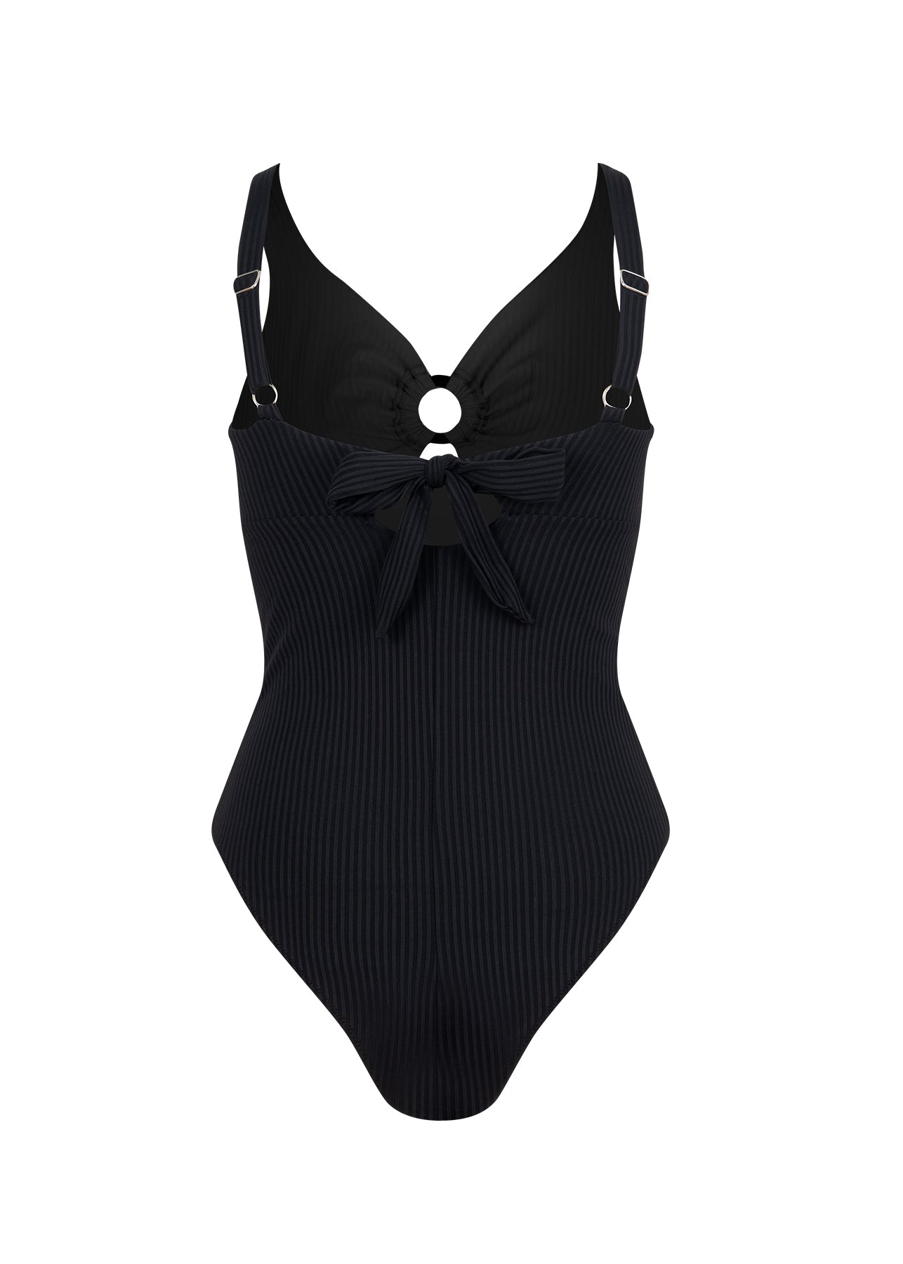 Kostium Mykonos Ribbed Black