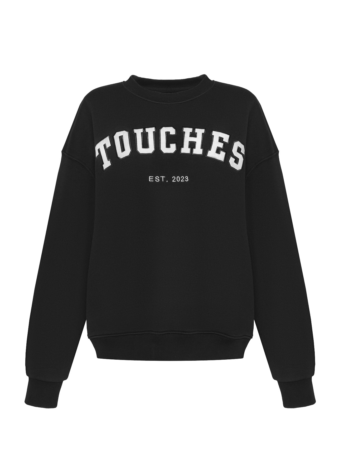 Crewneck Touches Black