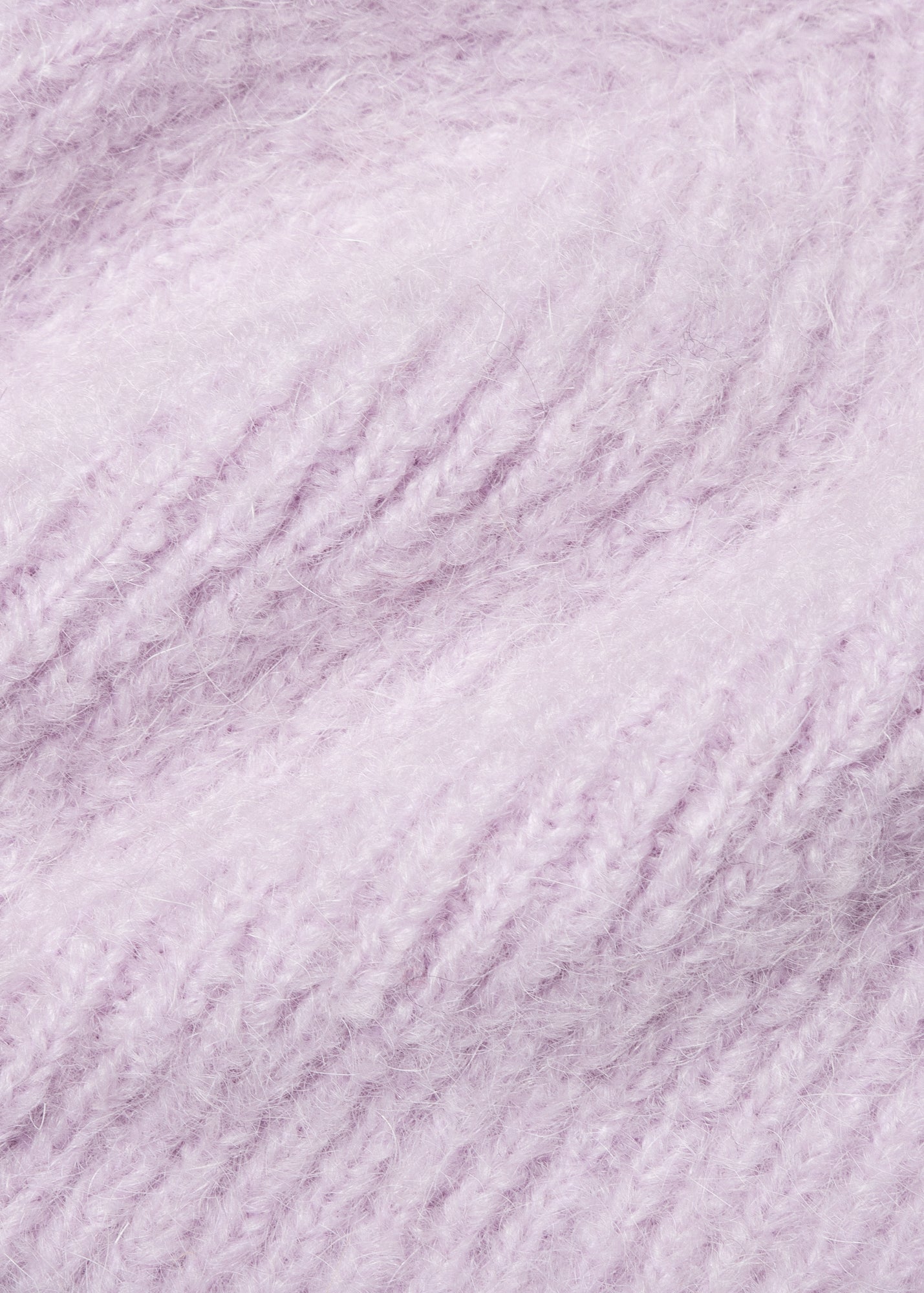 Beanie Fluffy Lavender