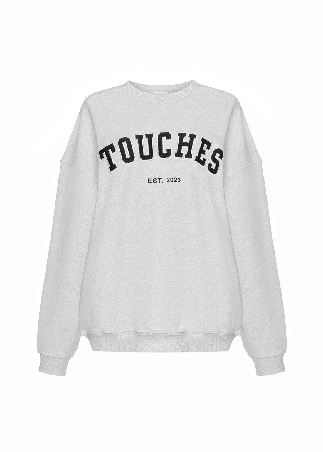 Crewneck Touches Grey