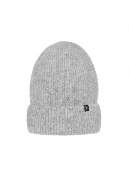 Beanie Fluffy Grey