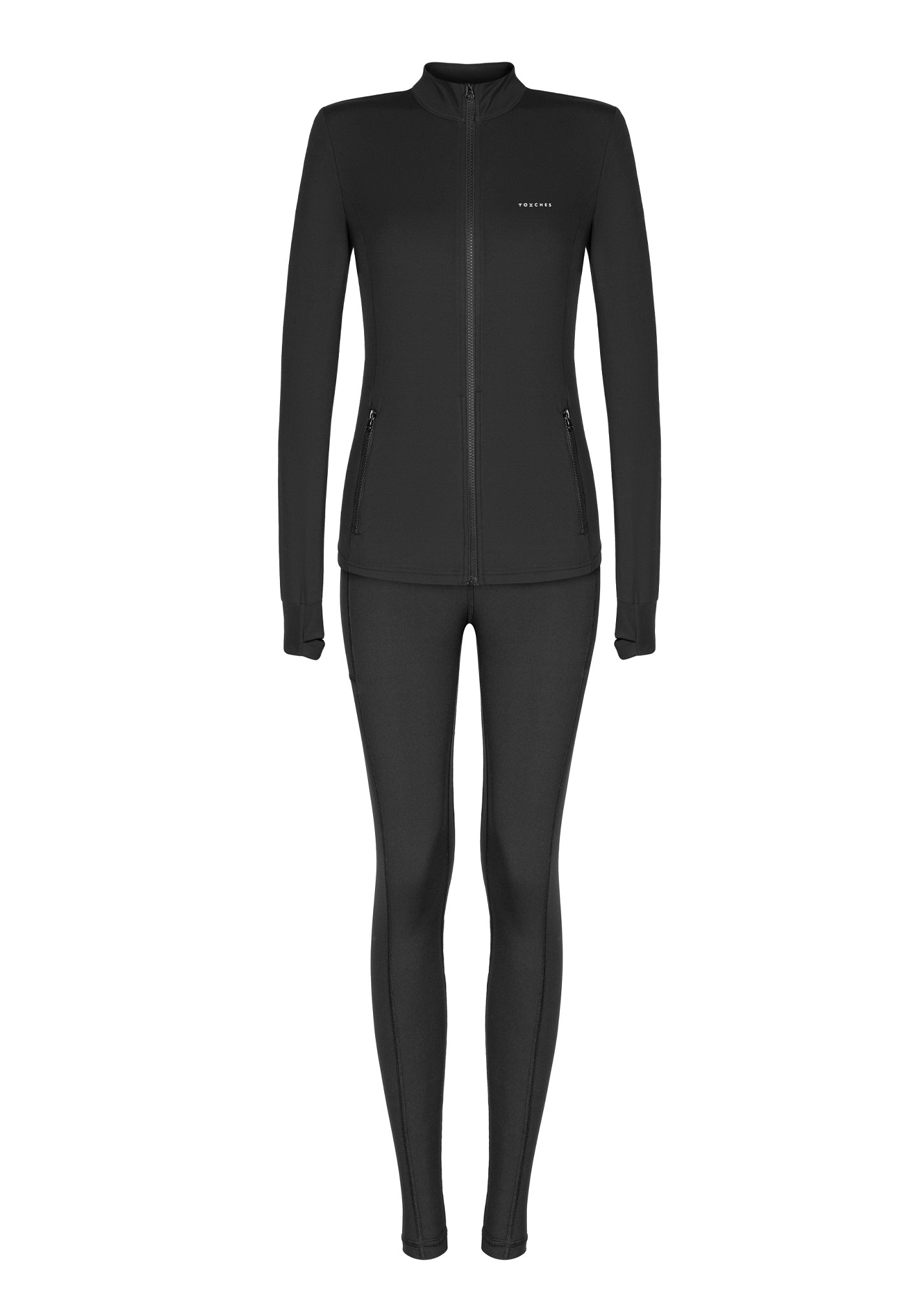 Bluza Gym Full-Zip Black