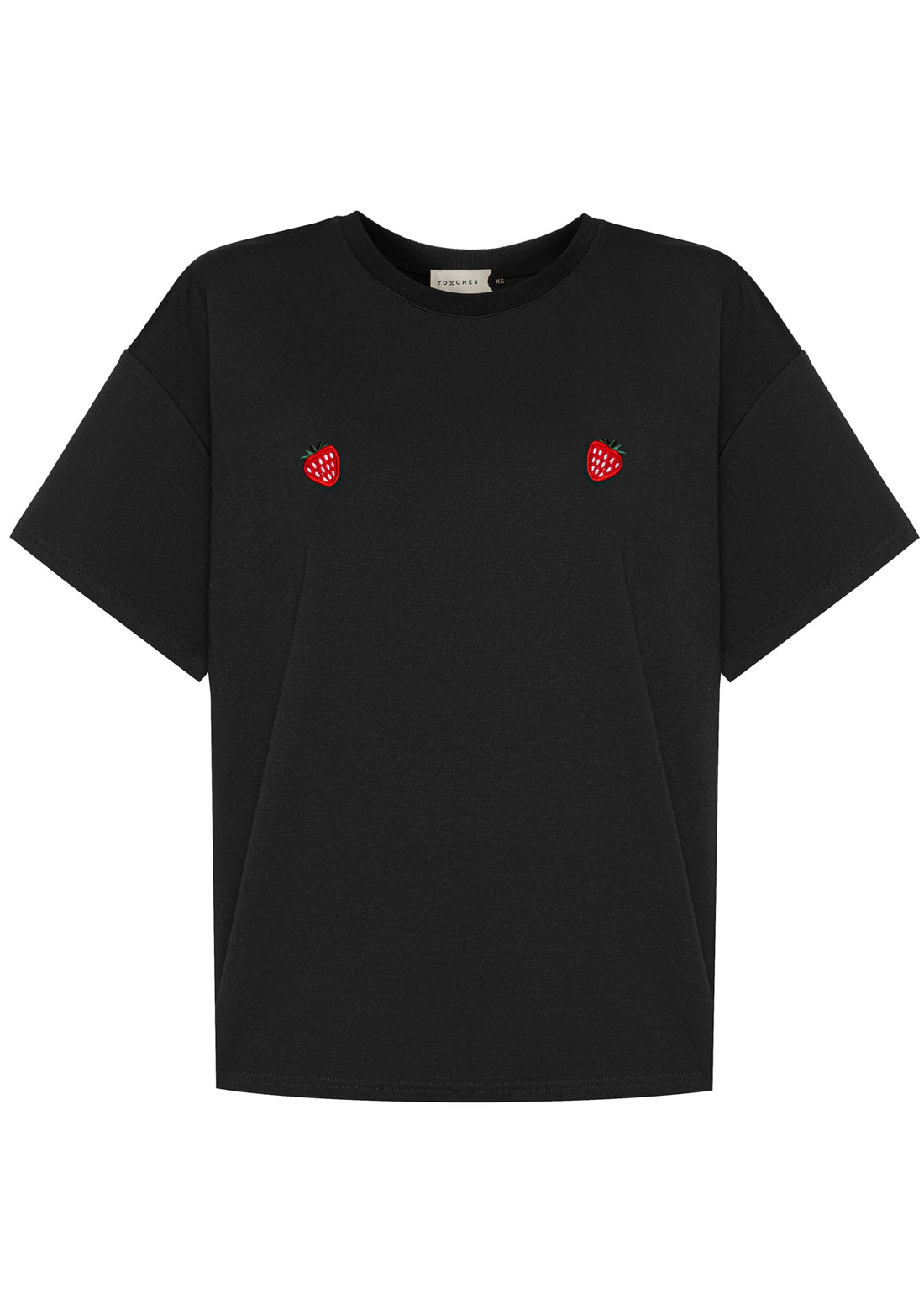 T-shirt Strawberry Black