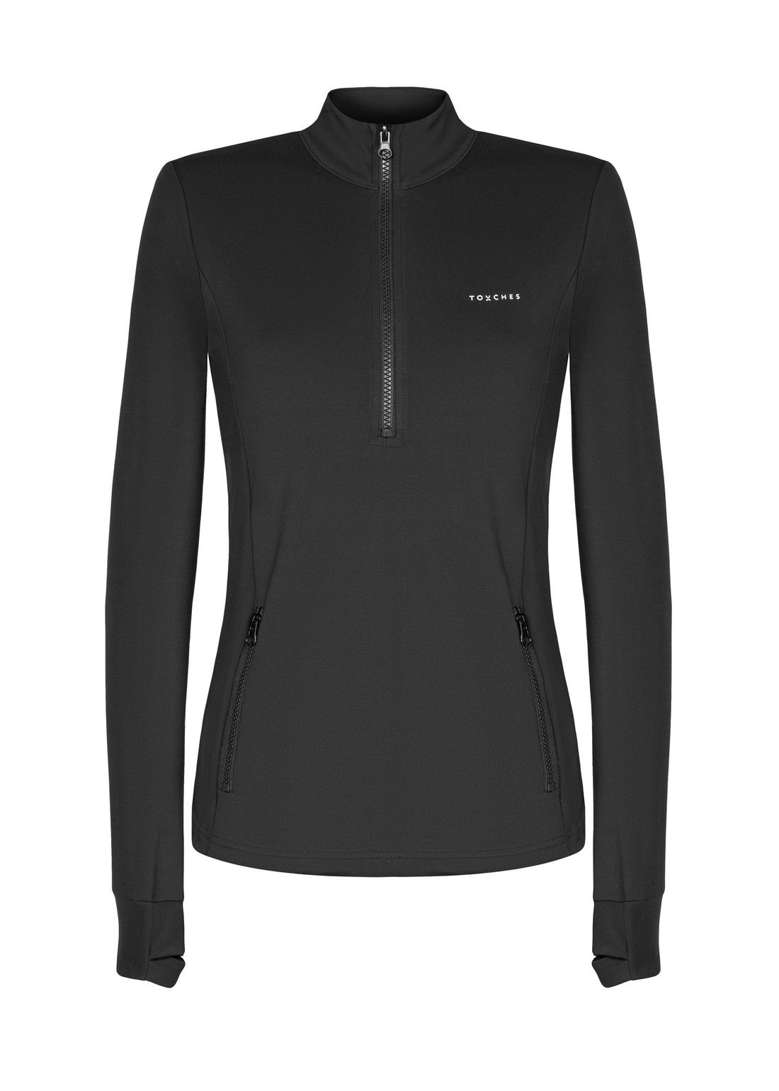 Bluza Gym Half-Zip Black