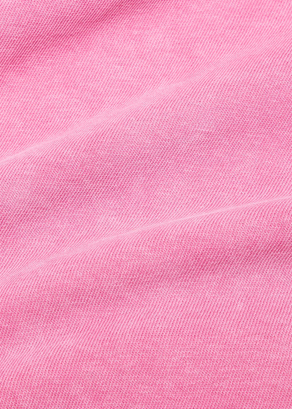 T-shirt Long Washed Pink