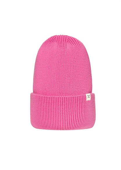 Beanie Merino Pink