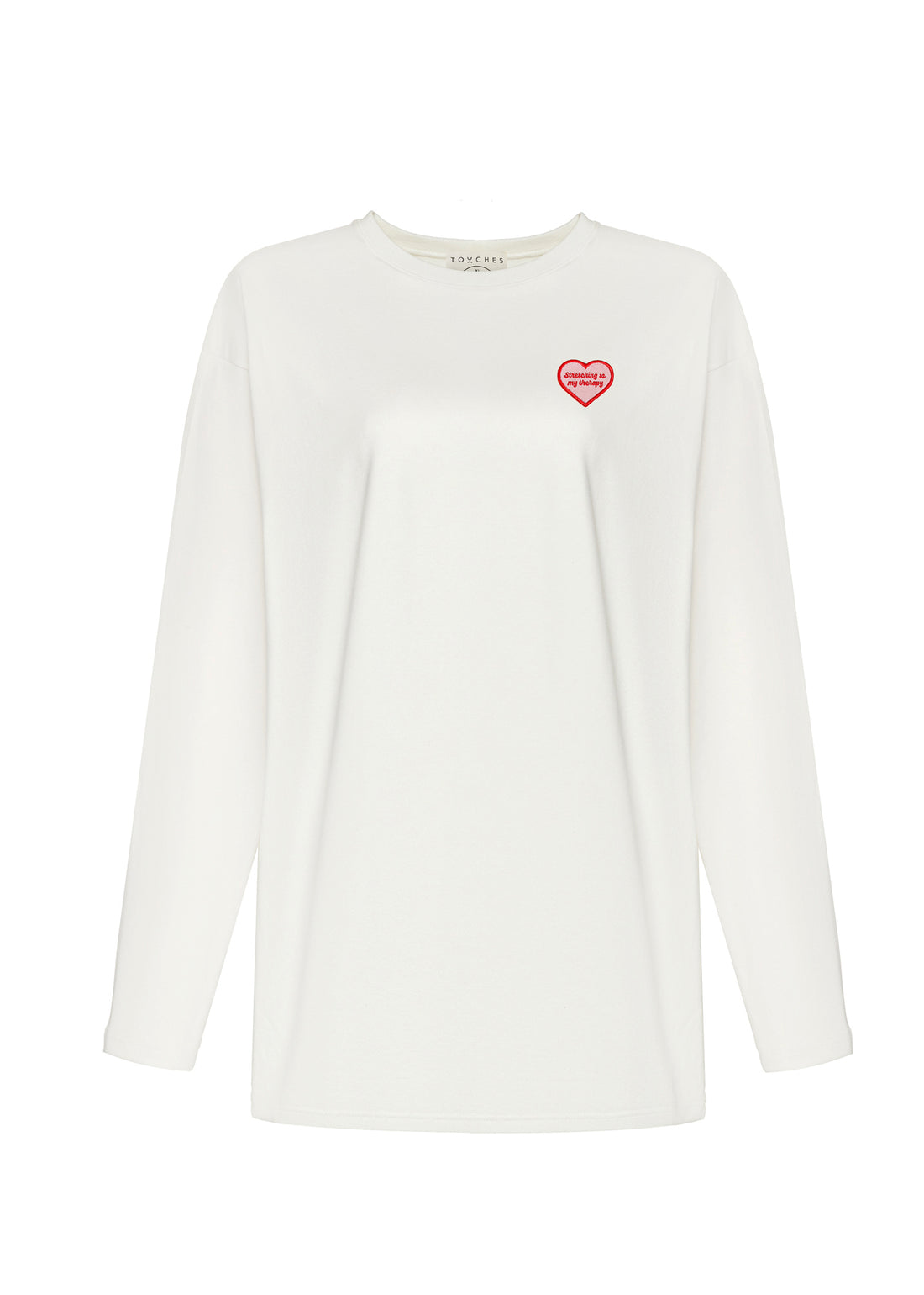 Longsleeve Stretching Queen White