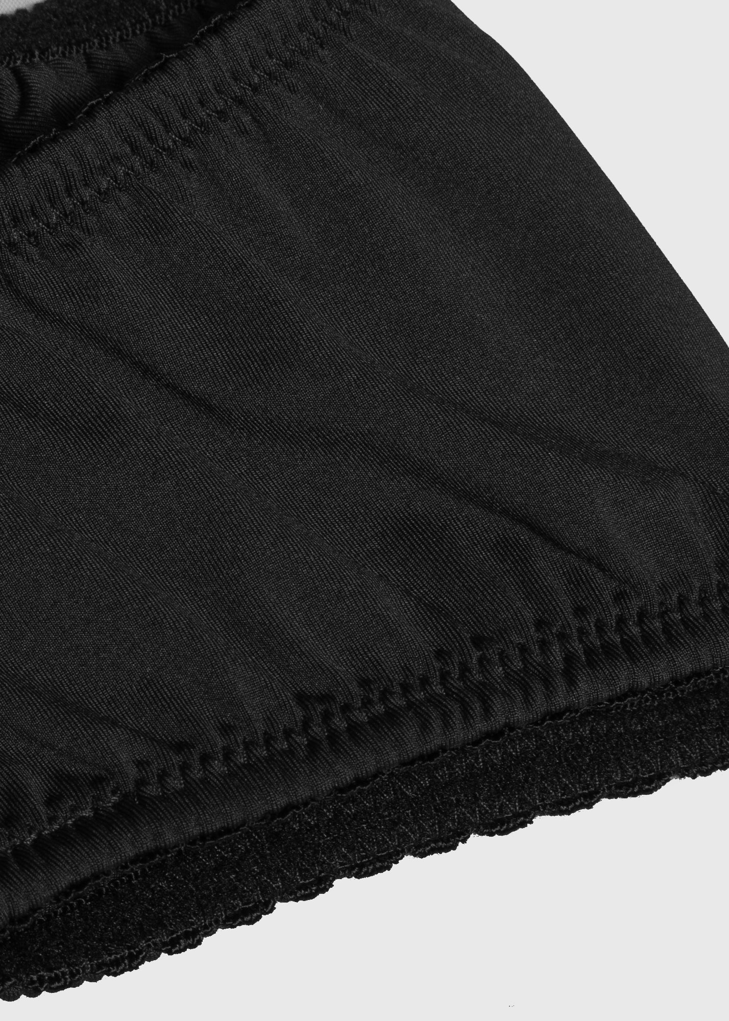 Stanik Soft Black Cotton