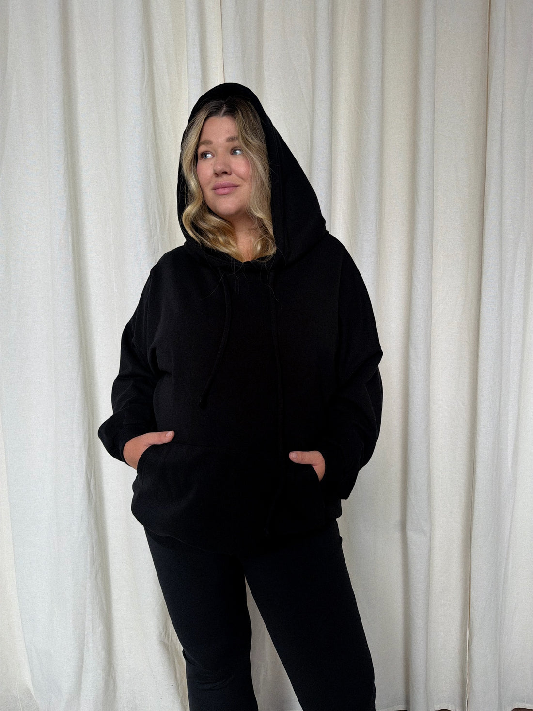 Hoodie Oversize Black