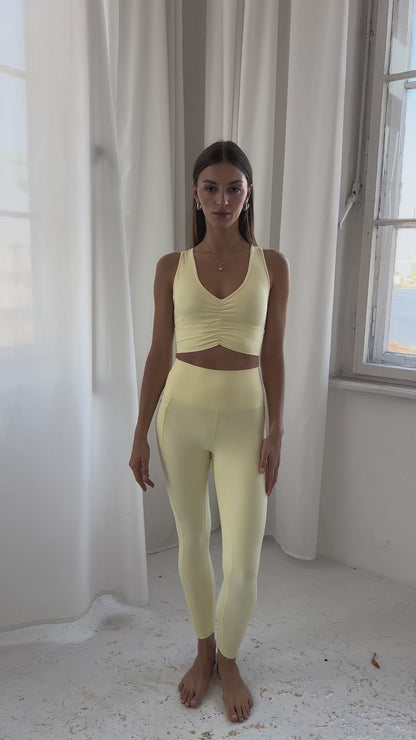 Leginsy Pocket Comfort Butter Yellow