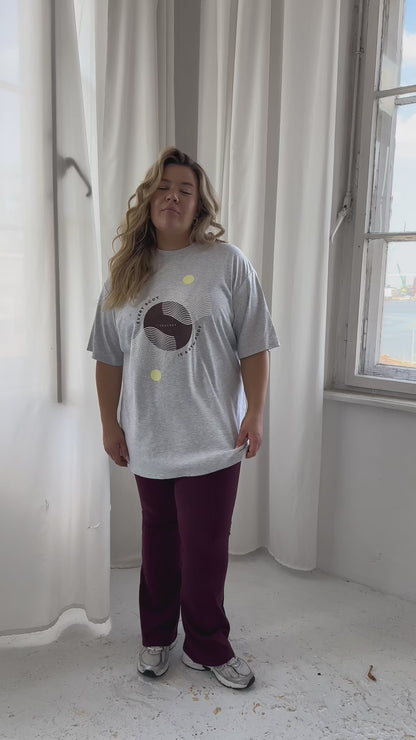 T-shirt Body Melange Grey