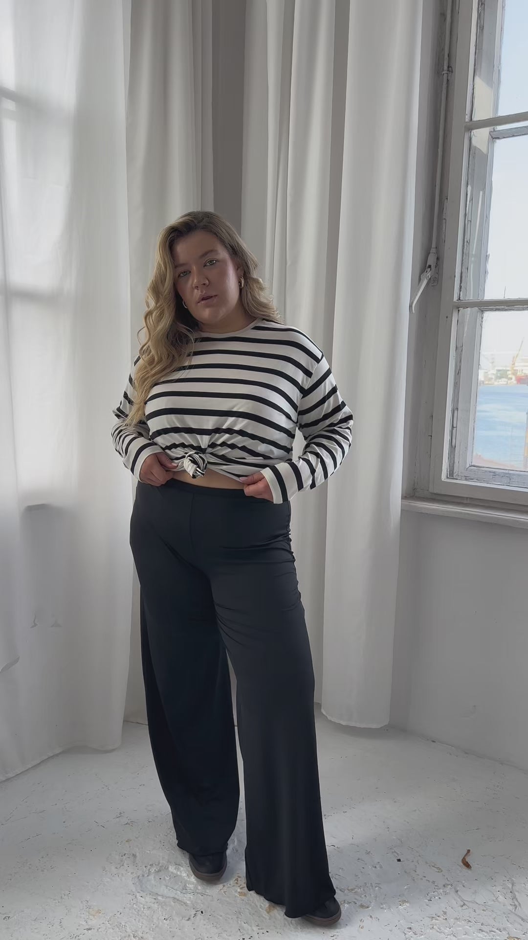 Longsleeve Stripes B&amp;W
