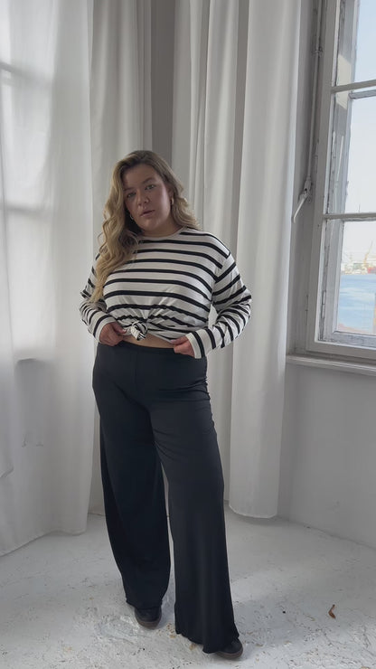 Longsleeve Stripes B&amp;W