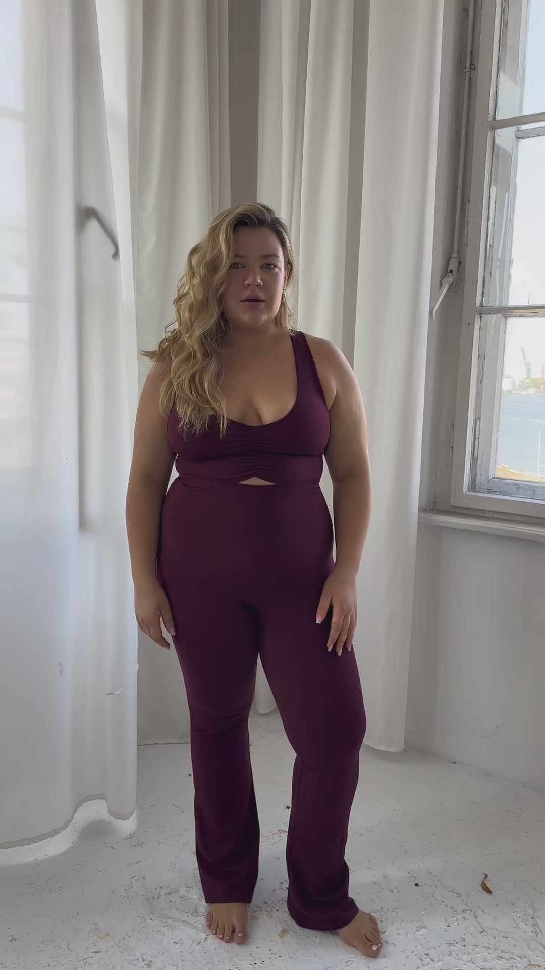 Stanik Comfort  Burgund