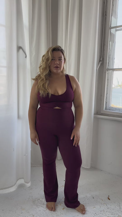 Stanik Comfort  Burgund