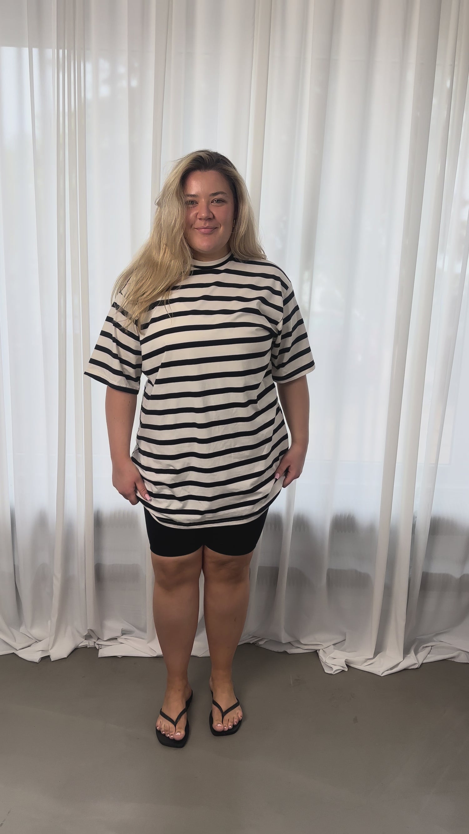 T-Shirt Oversize B&amp;W