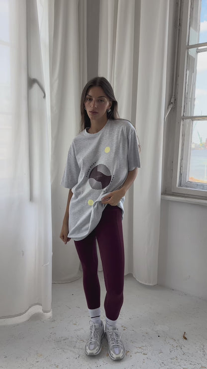 T-shirt Body Melange Grey