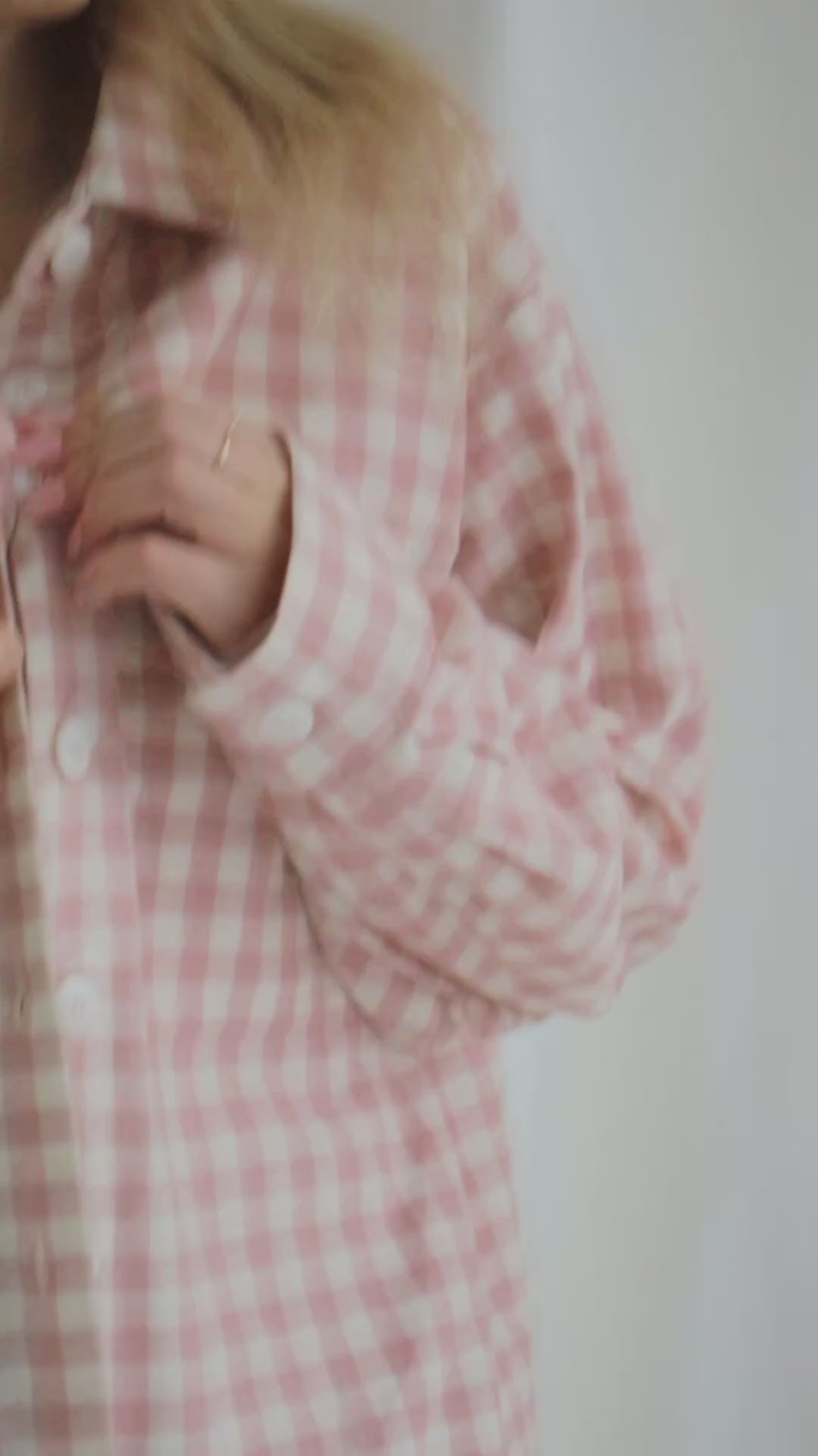 Koszula Flanelowa Pink