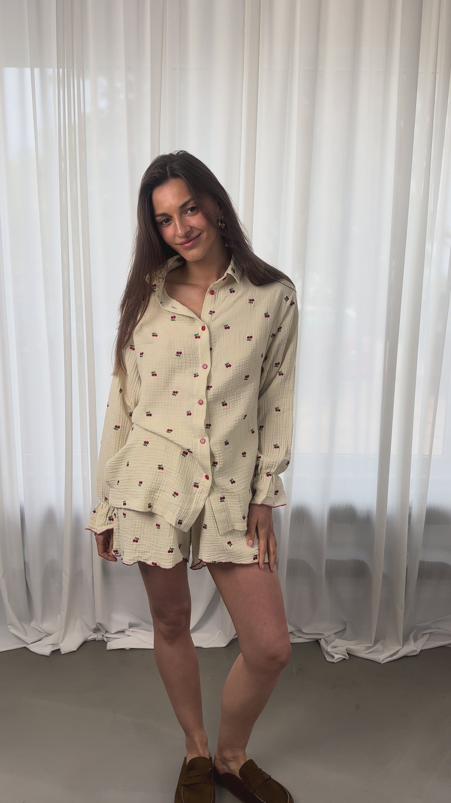 Koszula Cherry Beige