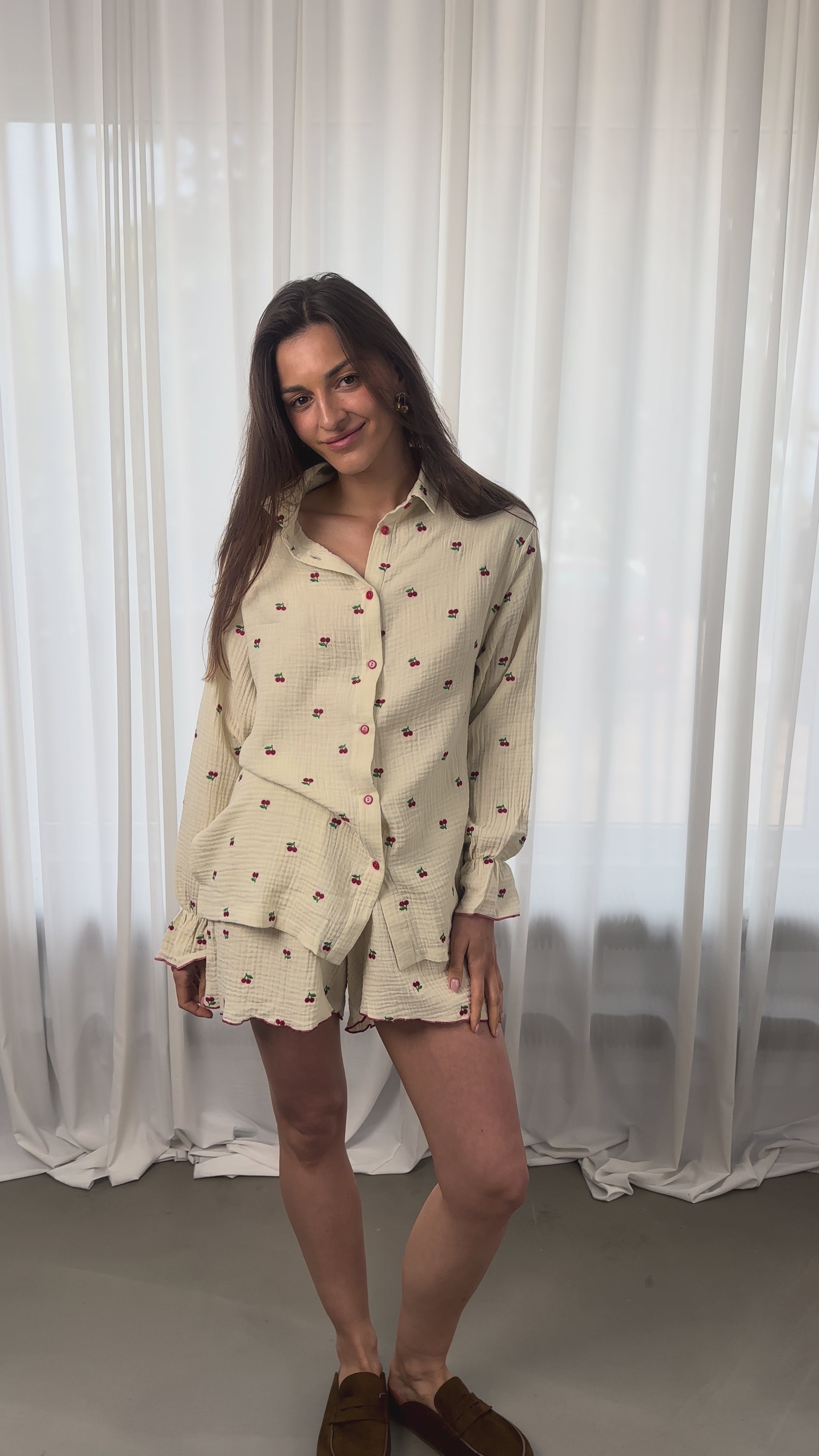 Koszula Cherry Beige