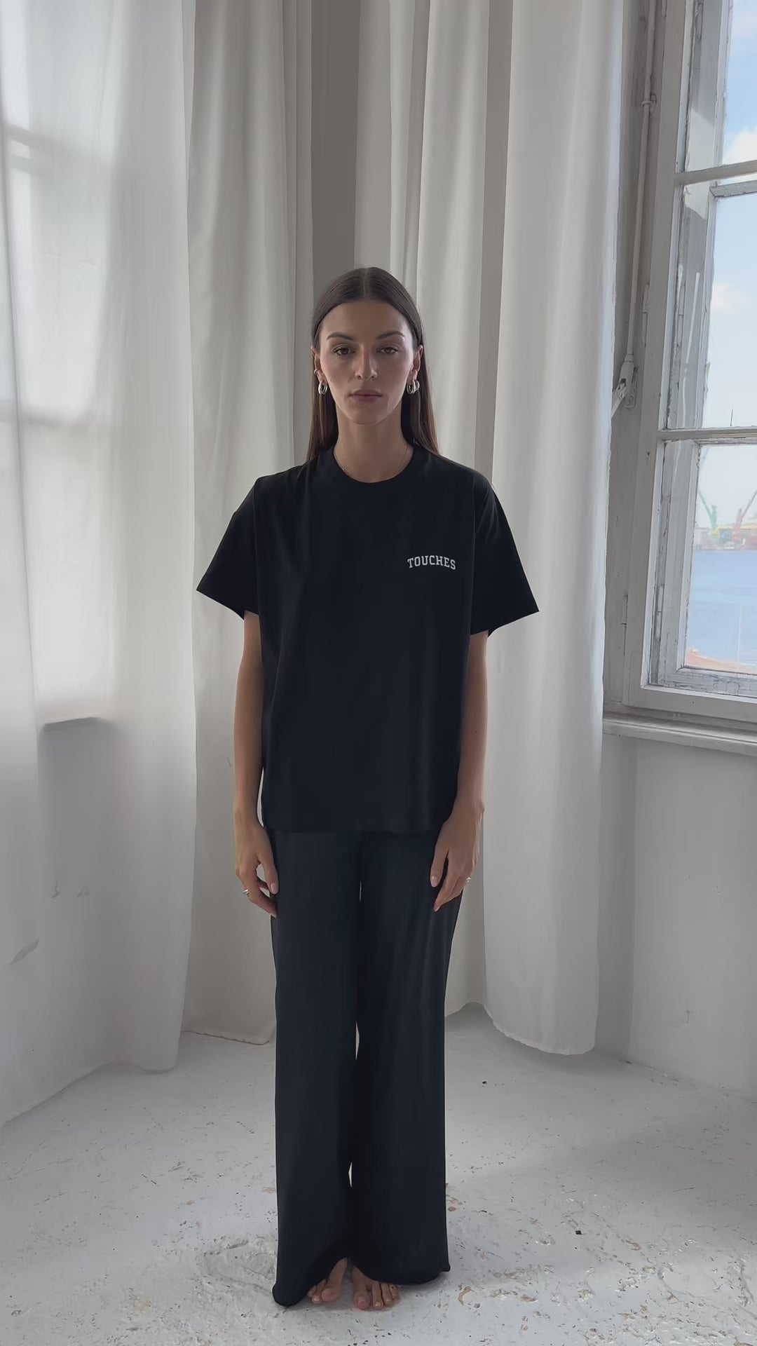 T-shirt Box College Black