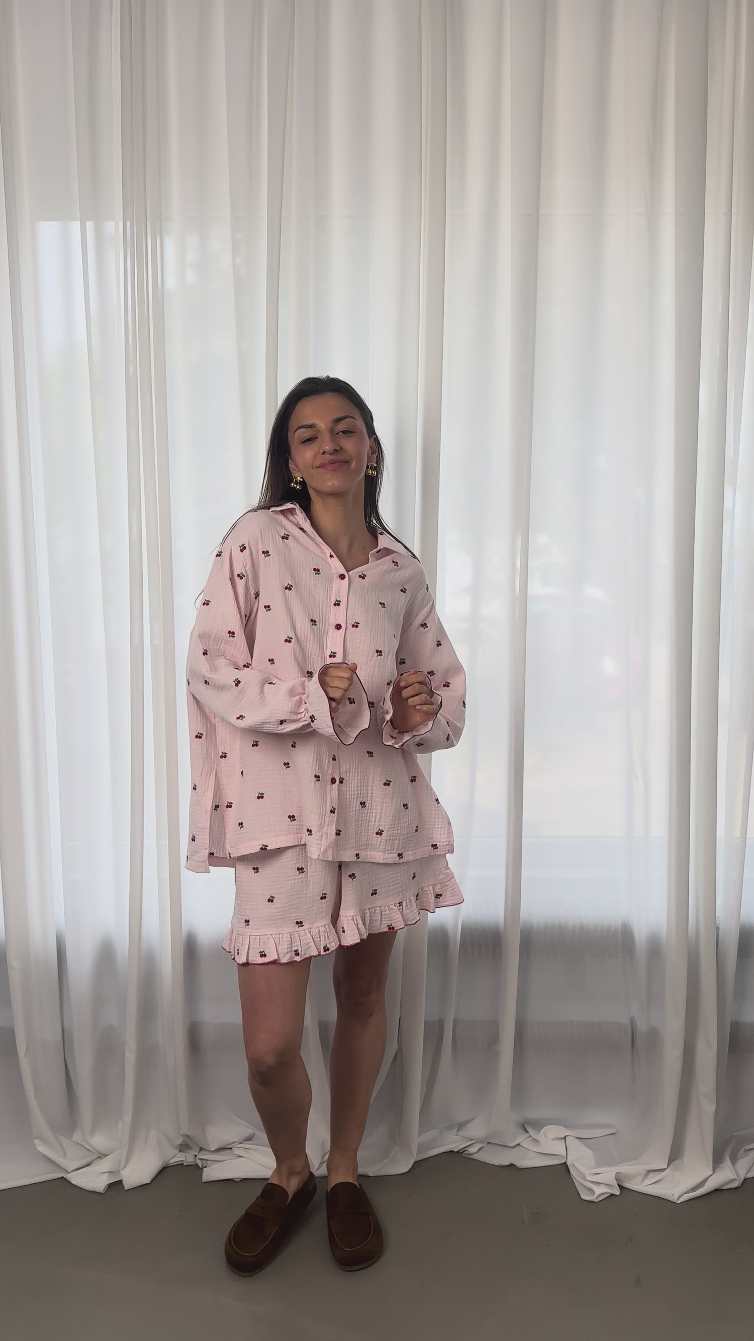 Szorty Cherry Pink