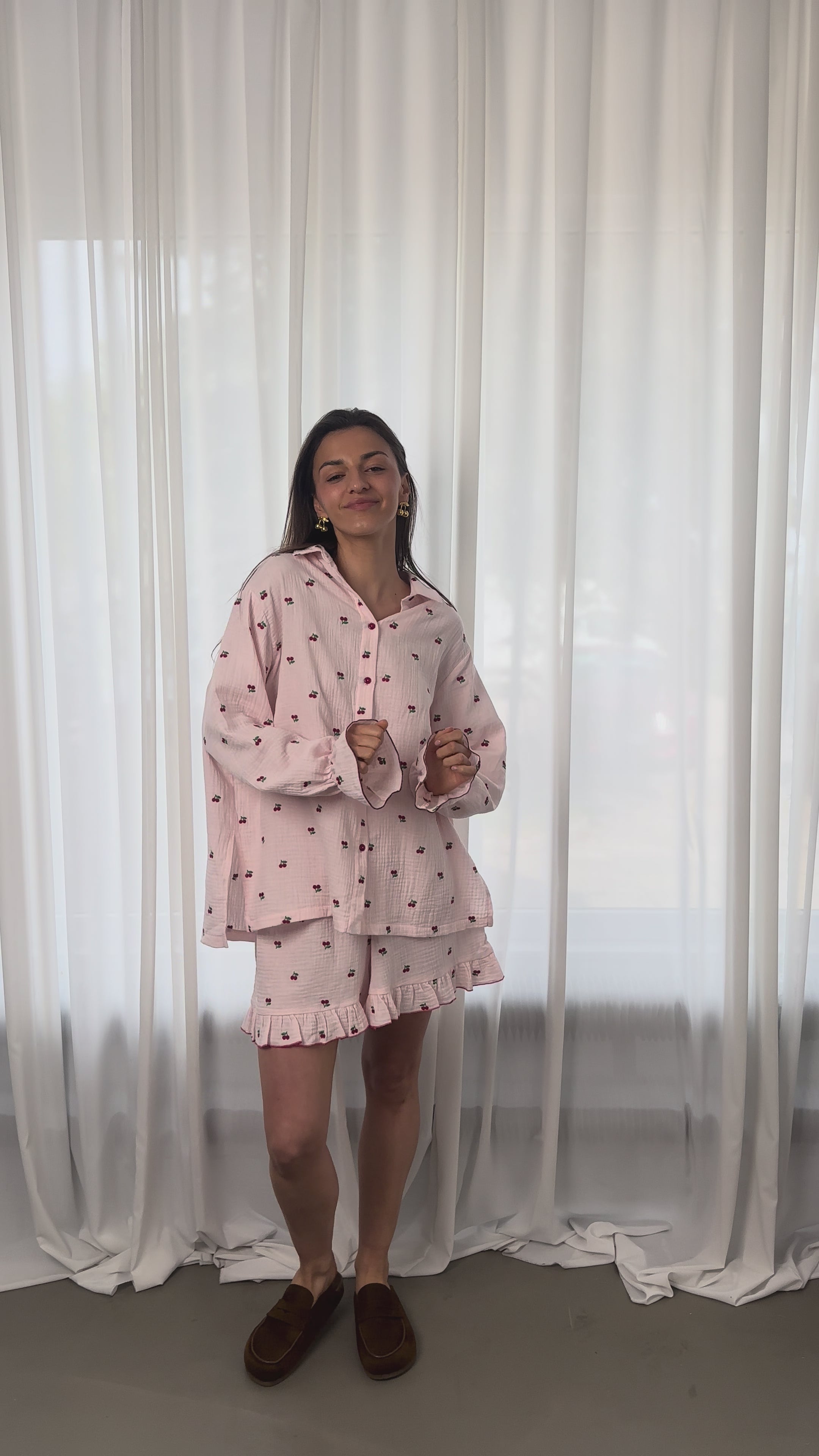 Szorty Cherry Pink