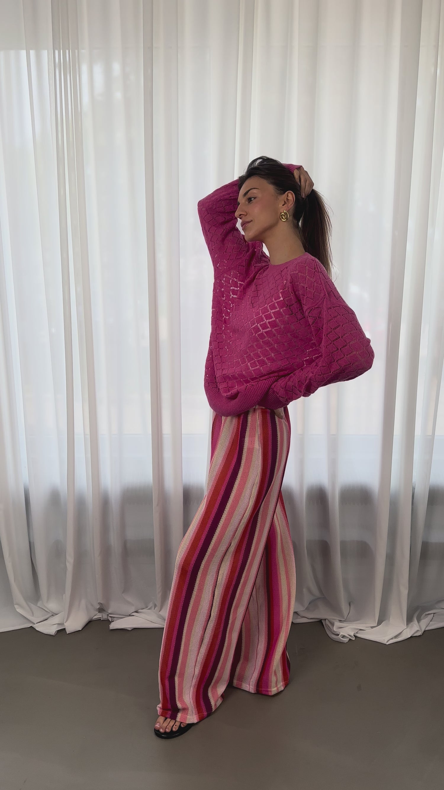 Sweter Cloud Pink