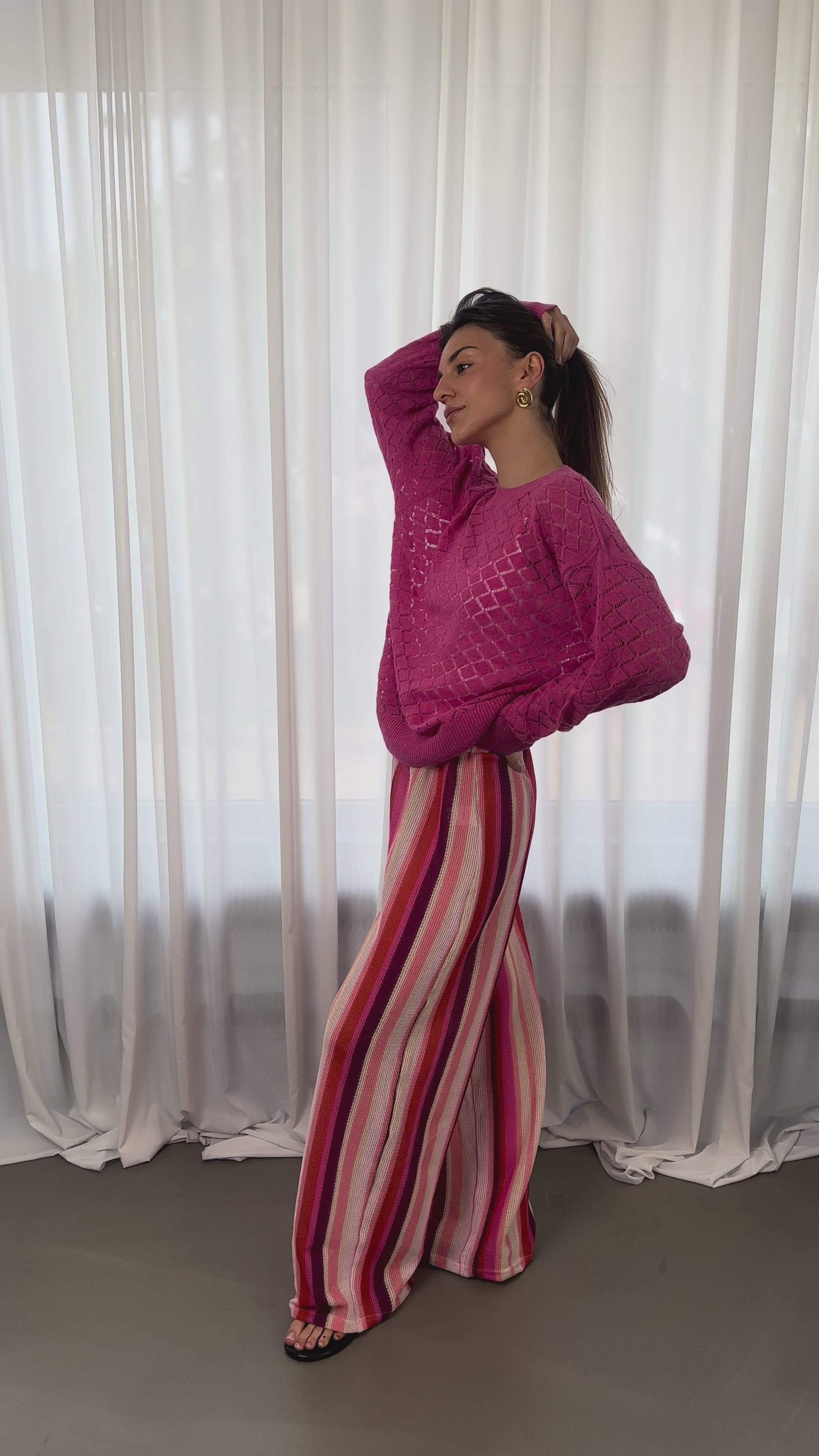 Sweter Cloud Pink