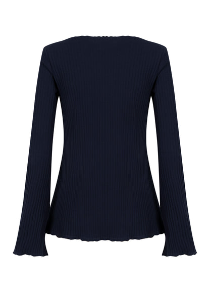 Longsleeve Ribbed Midnight