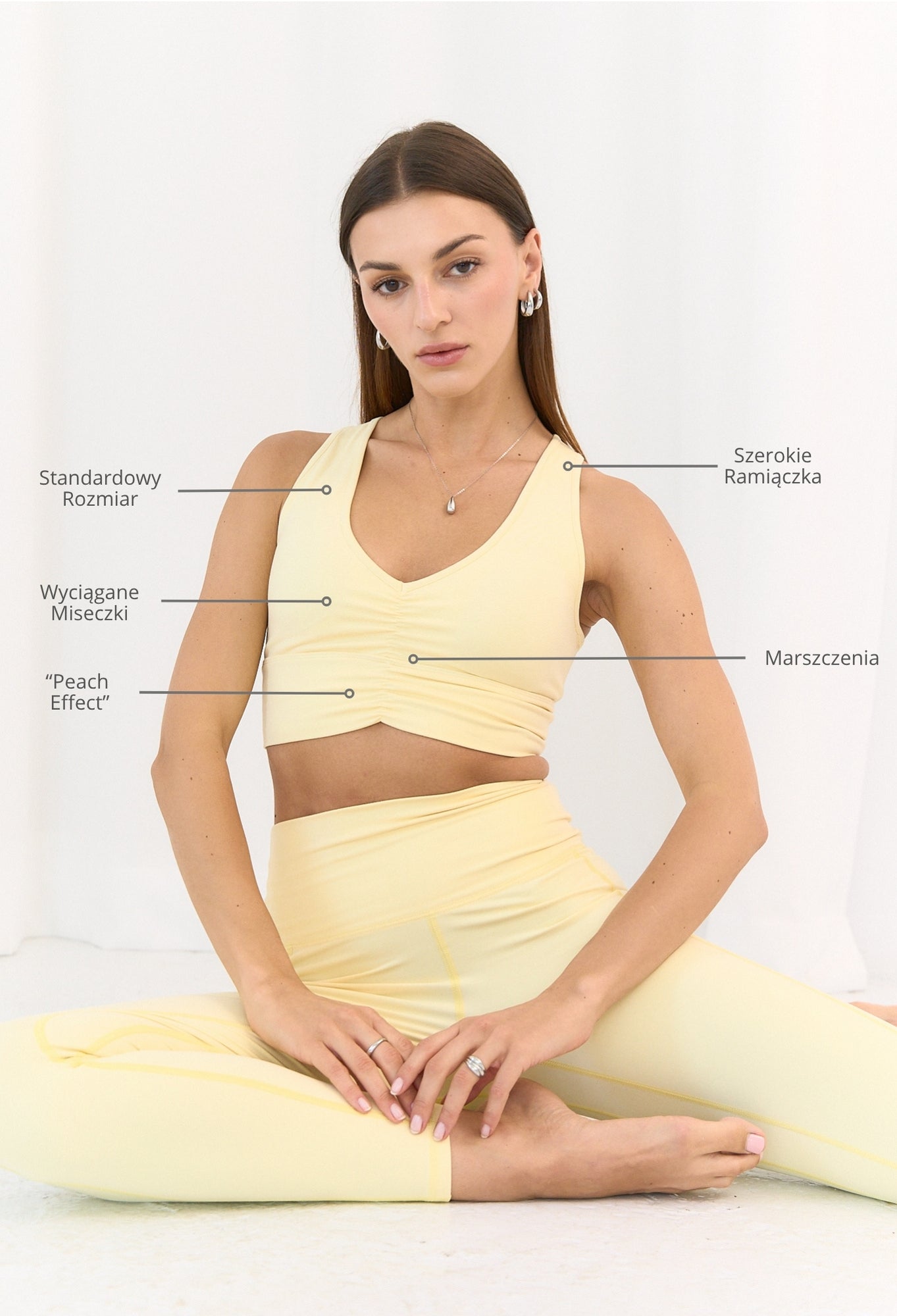 Stanik Comfort  Butter Yellow