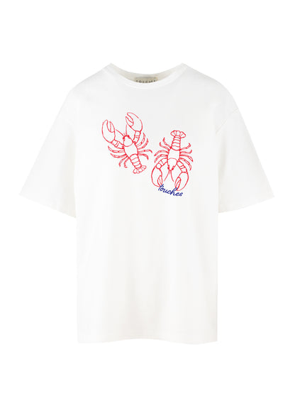 T-shirt Long Lobster off white