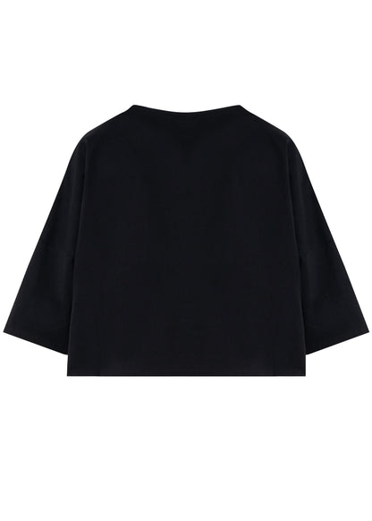 T-shirt Boxy Black